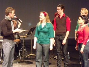 Daniel Reichard, Beth Kuhn, Michael Lowney, Emily Bottorff and Paul Louis Lessard @ BroadwayWorld Daniel Reichard, Beth Kuhn, Michael Lowney, Emily Bottorff and Paul Louis Lessard Photo