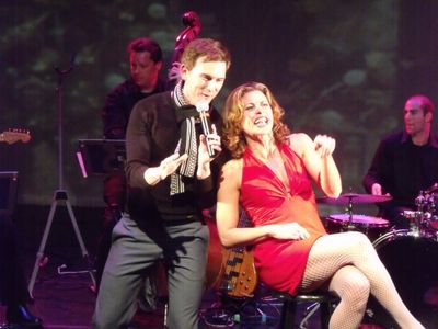 Rachelle Rak and Daniel Reichard Photo