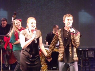 Betsy Wolf and Daniel Reichard 
 Photo