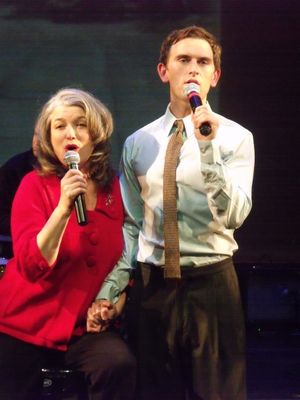 Cass Morgan and Daniel Reichard @ BroadwayWorld Cass Morgan and Daniel Reichard Photo