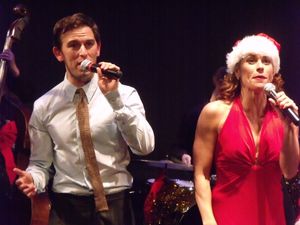 Daniel Reichard and Rachelle Rak @ BroadwayWorld Daniel Reichard and Rachelle Rak Photo