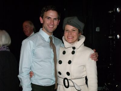 Daniel Reichard and Kelly Kinsella Photo