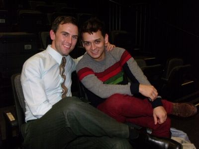 Daniel Reichard and Michael Longoria Photo