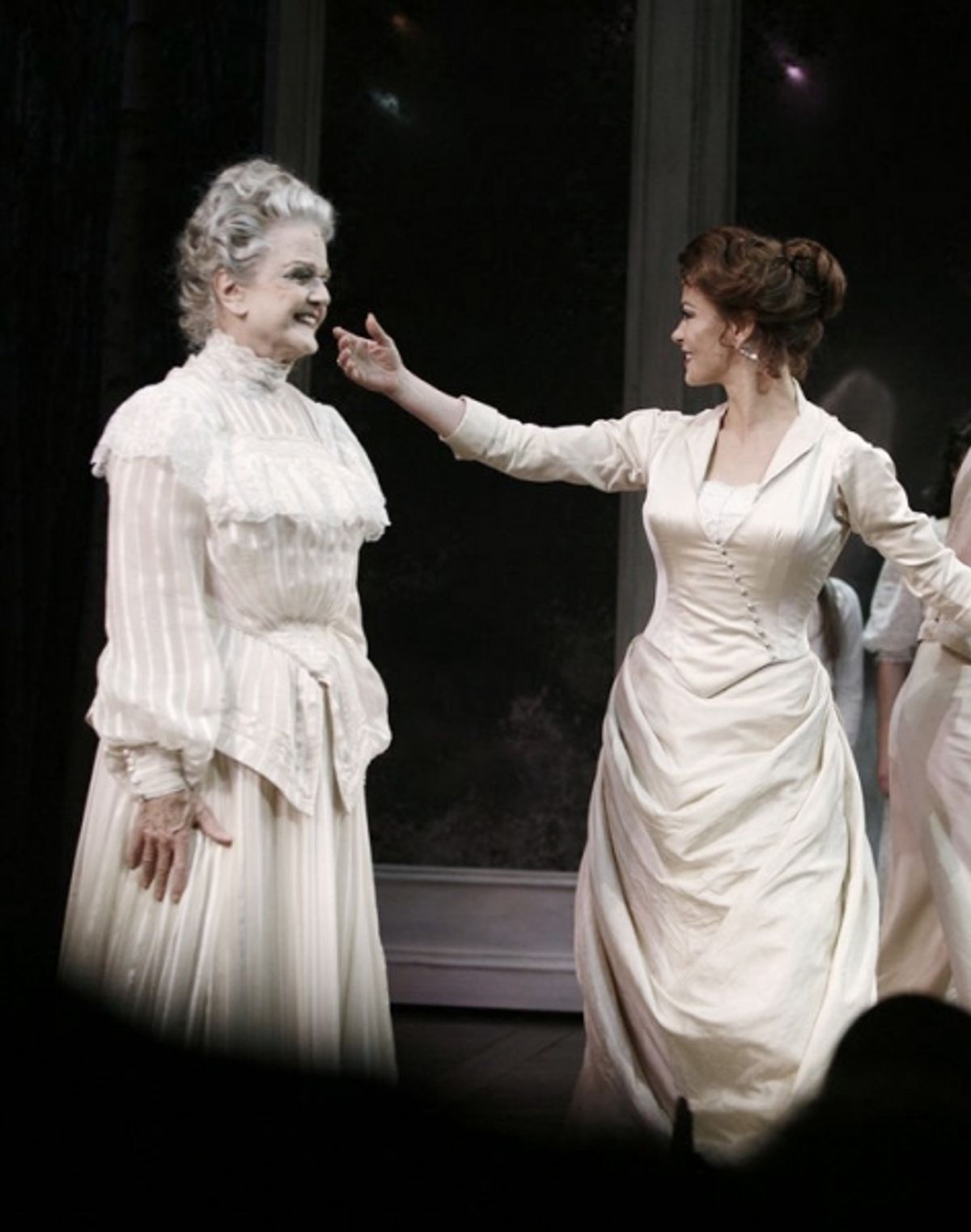 Catherine Zeta-Jones and Angela Lansbury at 