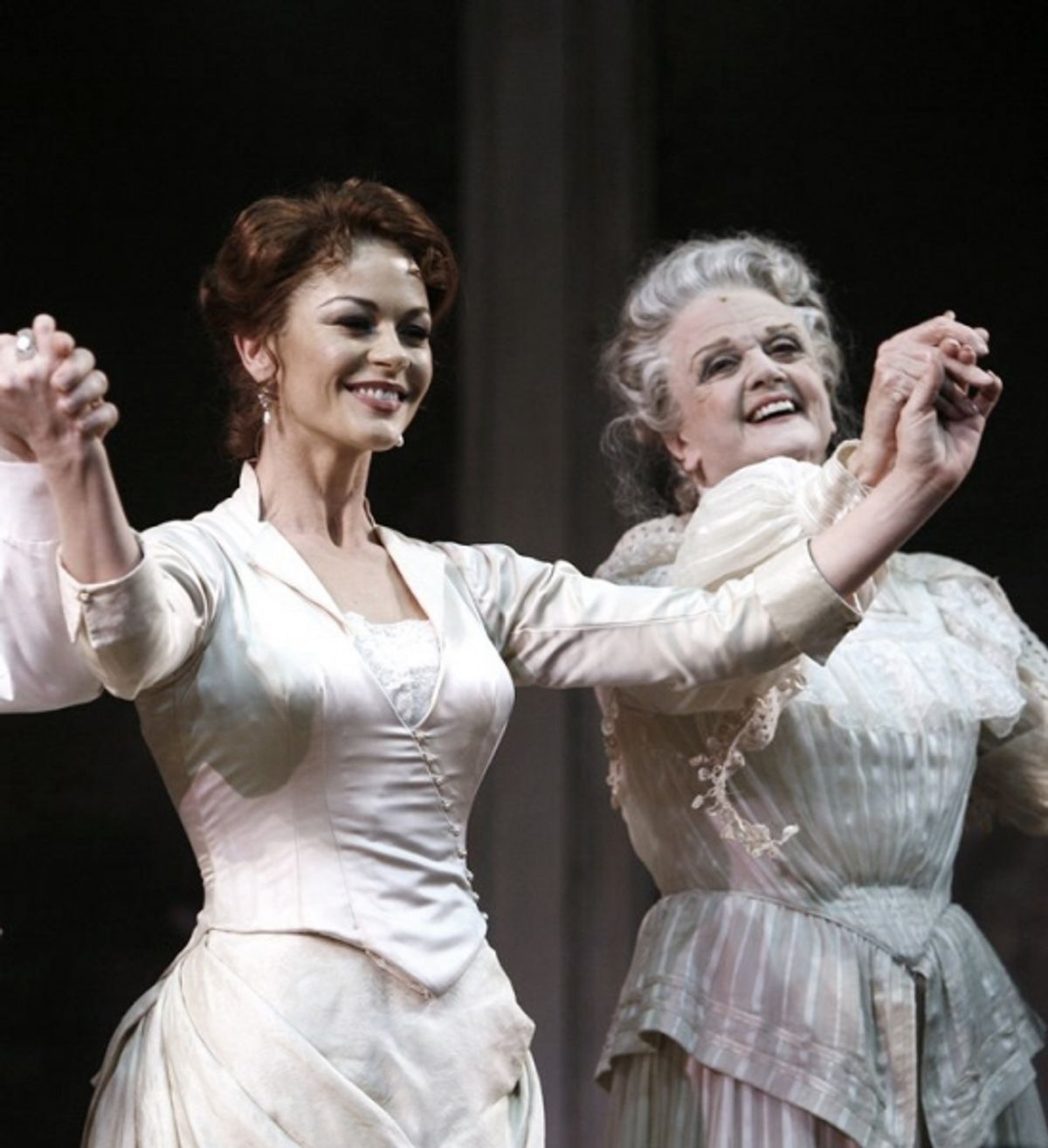 Angela Lansbury & Catherine Zeta-Jones at 