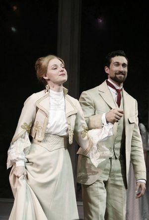 Erin Davie & Aaron Lazar @ BroadwayWorld Erin Davie & Aaron Lazar Photo