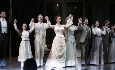 Alexander Hanson, Catherine Zeta-Jones & Angela Lansbury & ensemble Photo