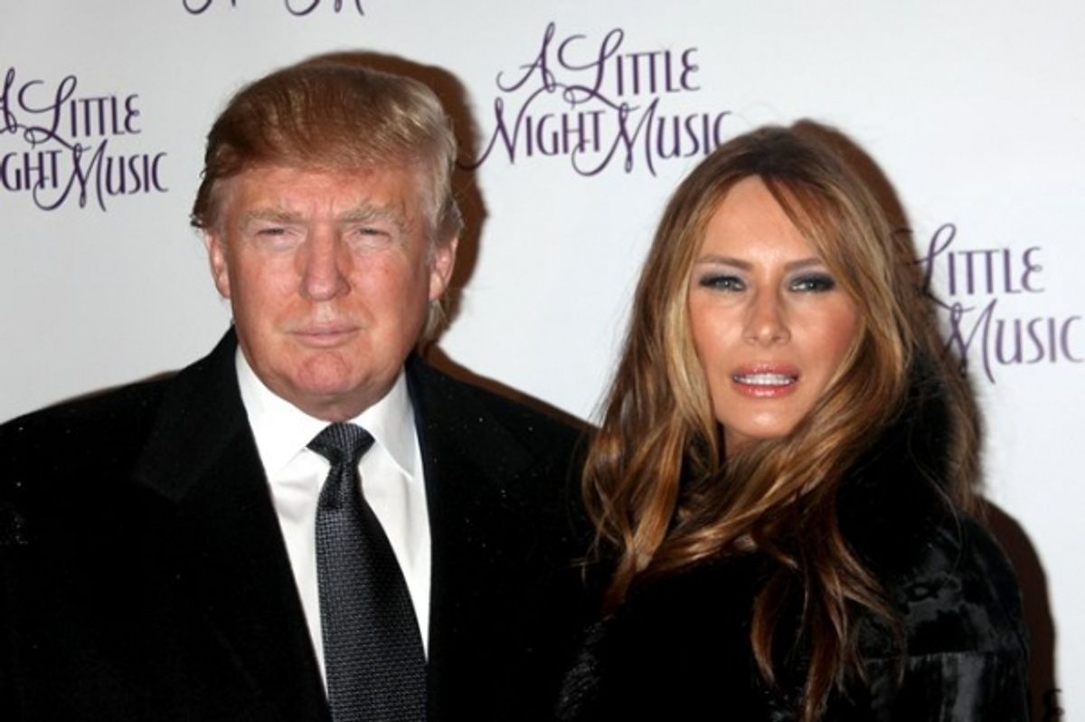 Donald Trump & Melania Knauss at 