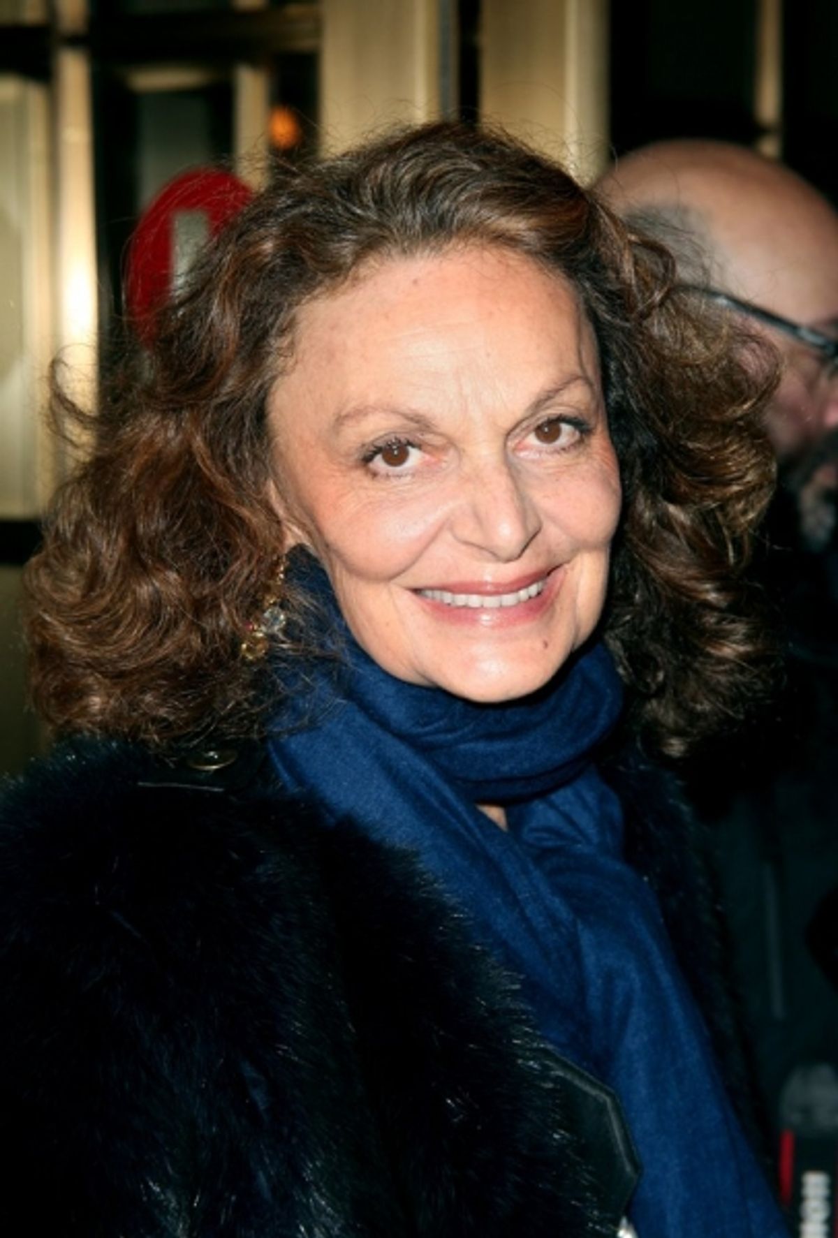 Diane Von Furstenberg at 