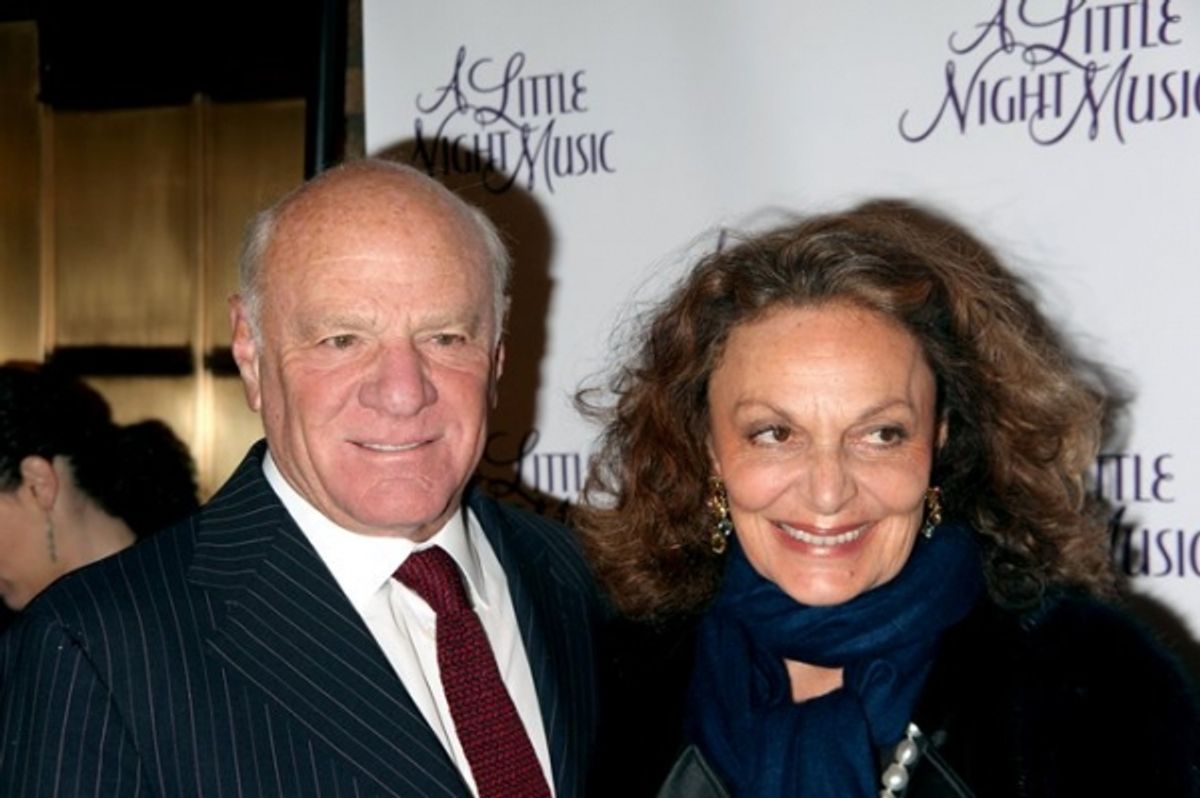 Barry Diller & Diane Von Furstenberg at 