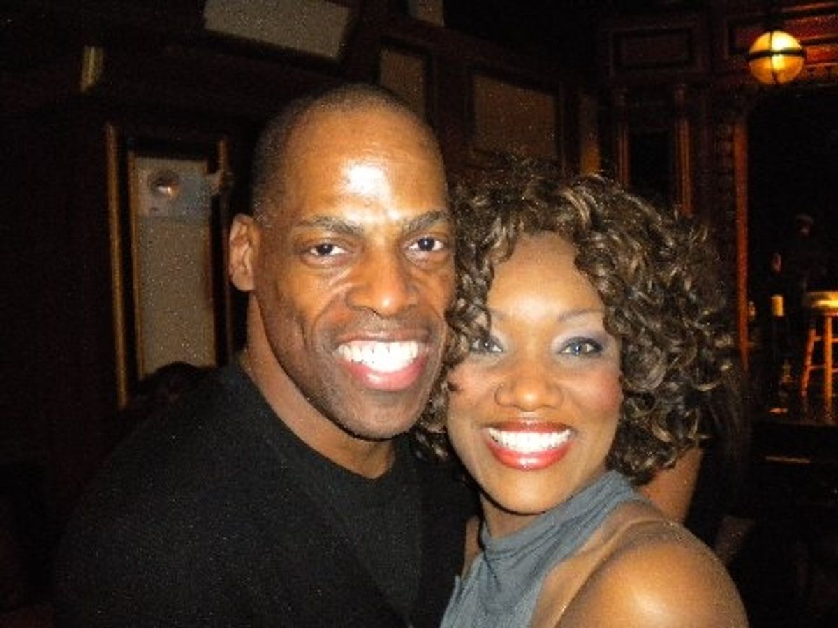 Adrian Bailey & April Nixon at 