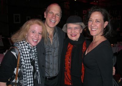 Deborah Grace Winer, David Zippel, Julie Wilson & Karen Ziemba Photo