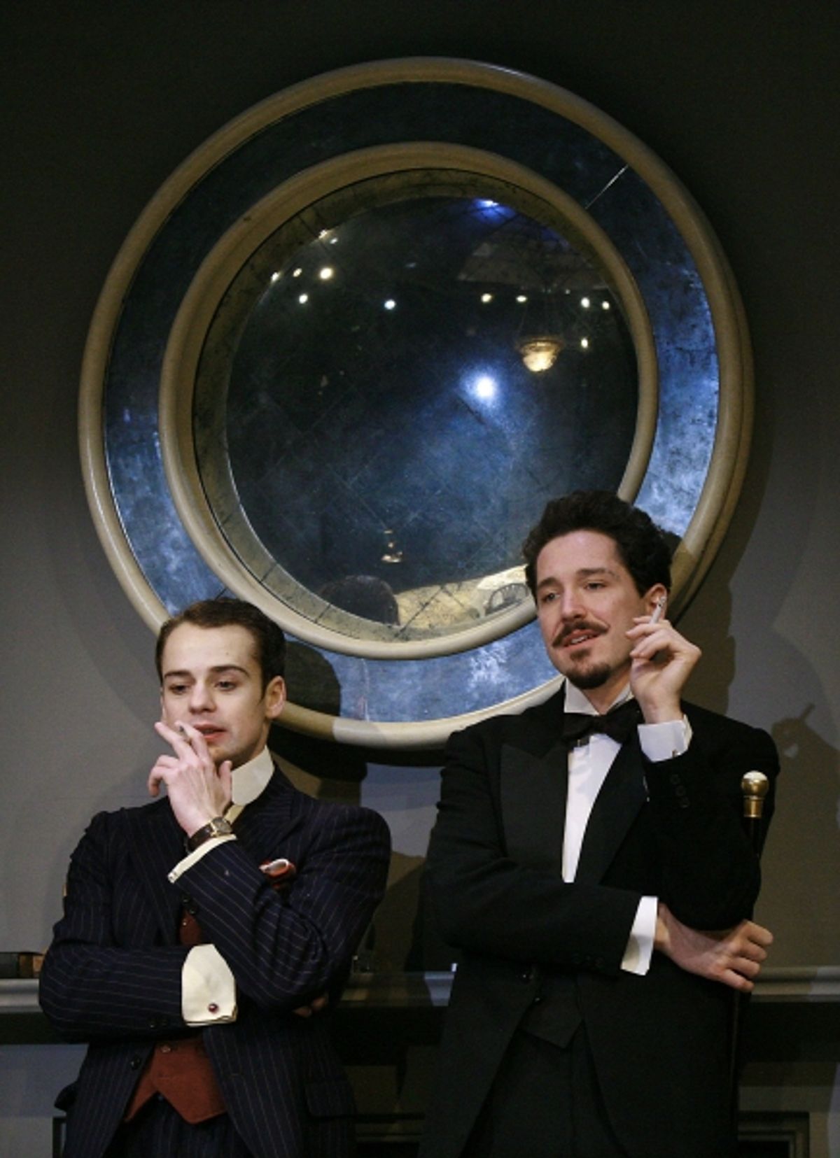 Alex Waldmann and Bertie Carvel at 