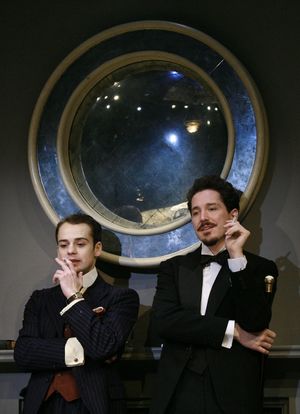 Alex Waldmann and Bertie Carvel Photo