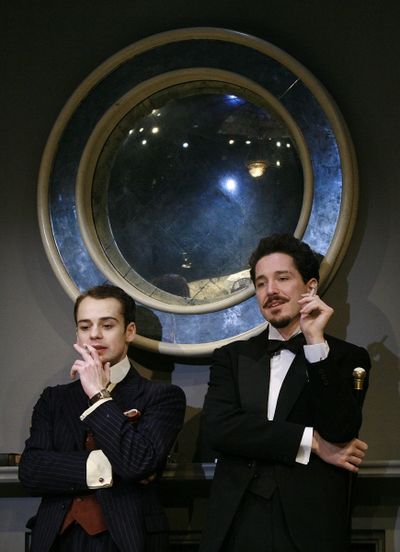 Alex Waldmann and Bertie Carvel Photo