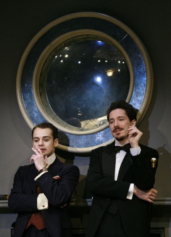 Alex Waldmann and Bertie Carvel Photo