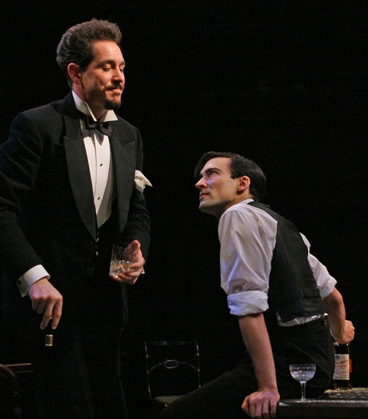 Bertie Carvel and Blake Ritson at 