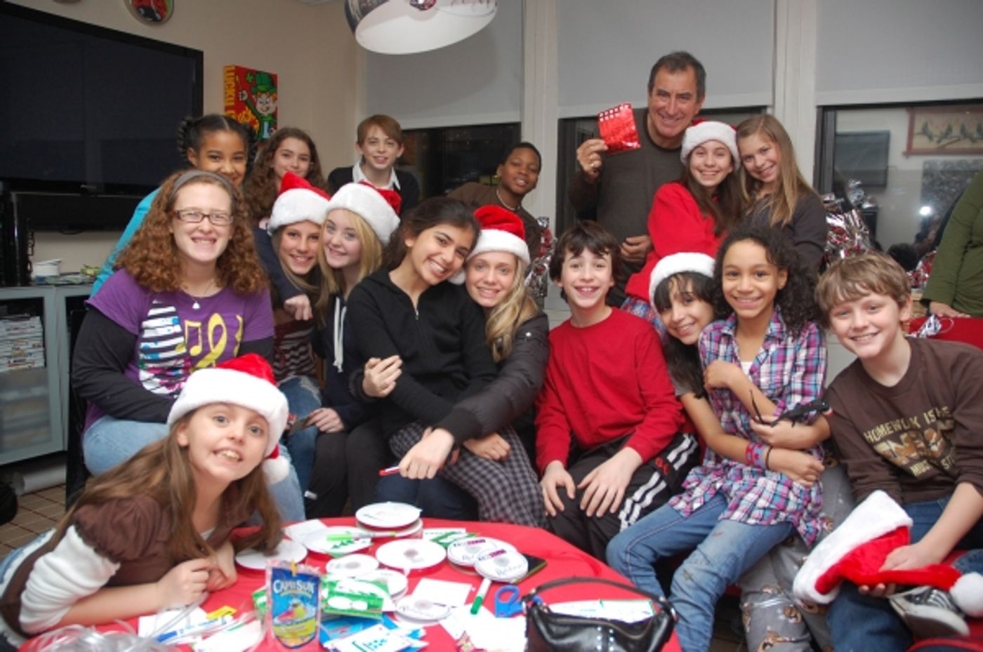 Photo Flash: Broadway Kids Care & Kenny Ortega Host Stocking Stuffing Event Photo Flash: Broadway Kids Care & Kenny Ortega Host Stocking Stuffing Event Image