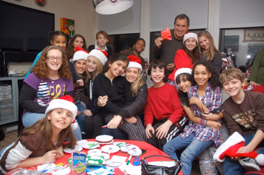 Photo Flash: Broadway Kids Care & Kenny Ortega Host Stocking Stuffing Event Image
