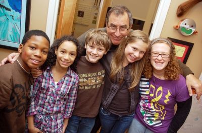 Broadway Kids & Kenny Ortega Photo
