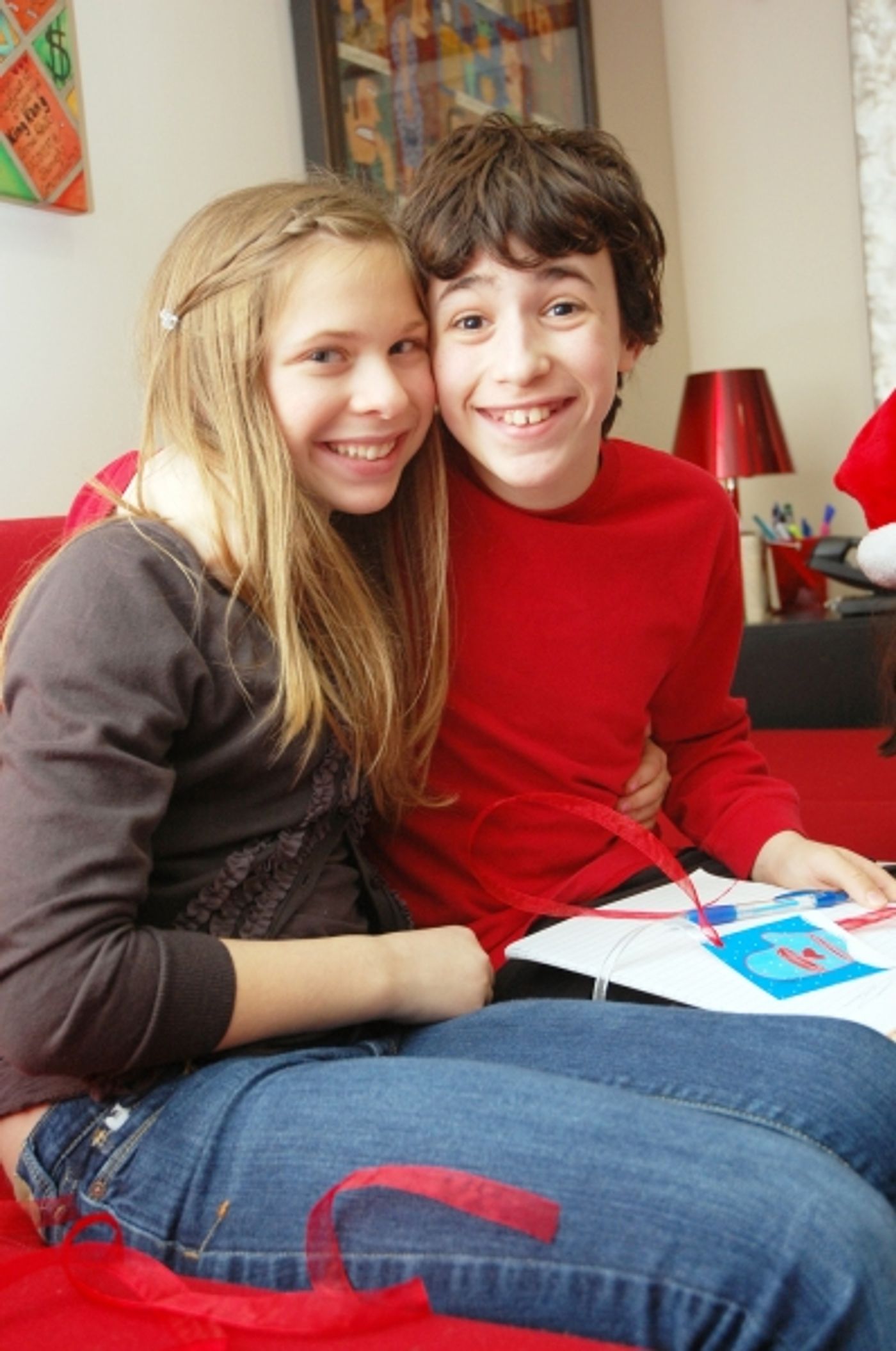 Photo Flash: Broadway Kids Care & Kenny Ortega Host Stocking Stuffing Event Photo Flash: Broadway Kids Care & Kenny Ortega Host Stocking Stuffing Event Image