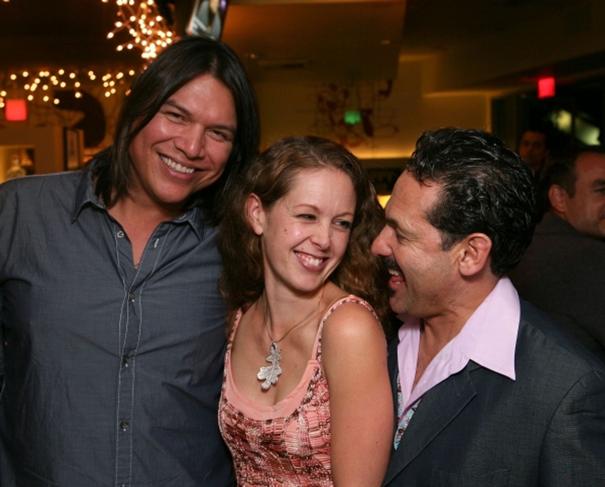 Brandon Oakes, Kirsten Potter and Ric Salinas at 