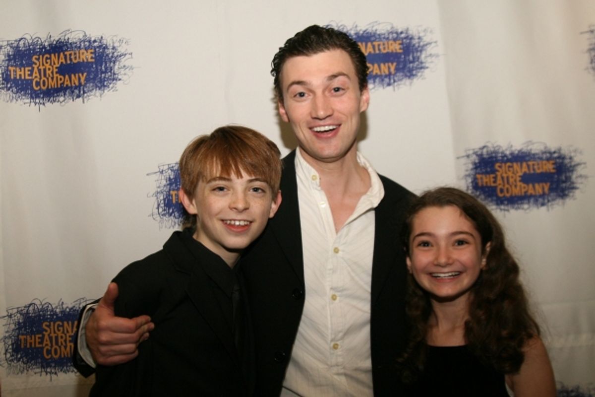 Bryce Pinkham, Emily Robinson, & Dylan Riley Snyder at 