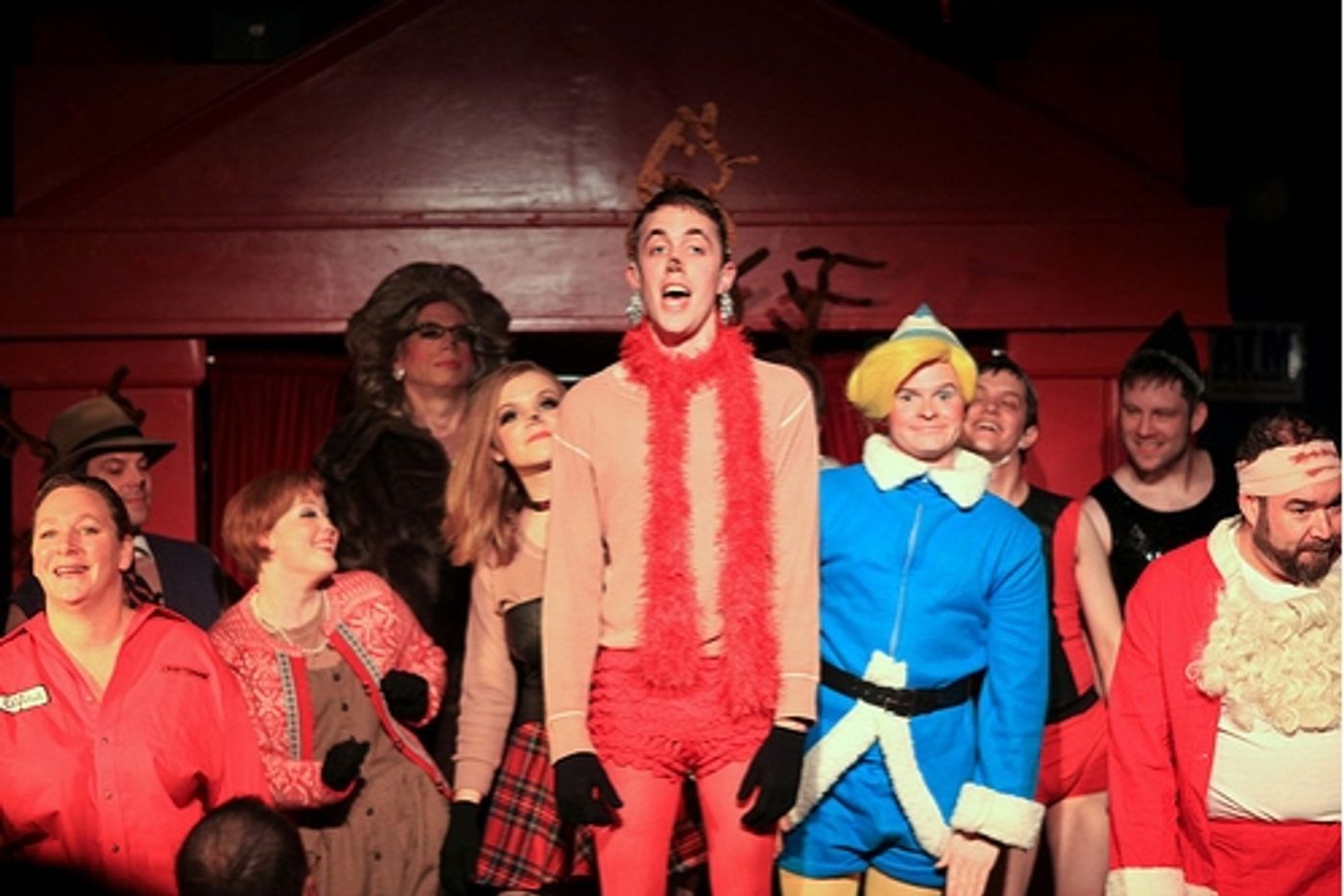 Photo Flash: Hell in a Handbag Productions Presents RUDOLPH THE RED-HOSED REINDEER  Image