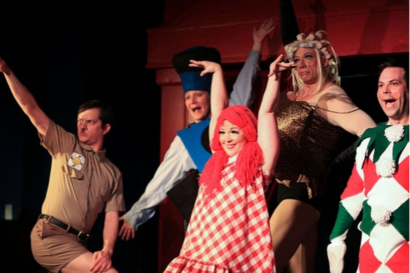 Photo Flash: Hell in a Handbag Productions Presents RUDOLPH THE RED-HOSED REINDEER  Image