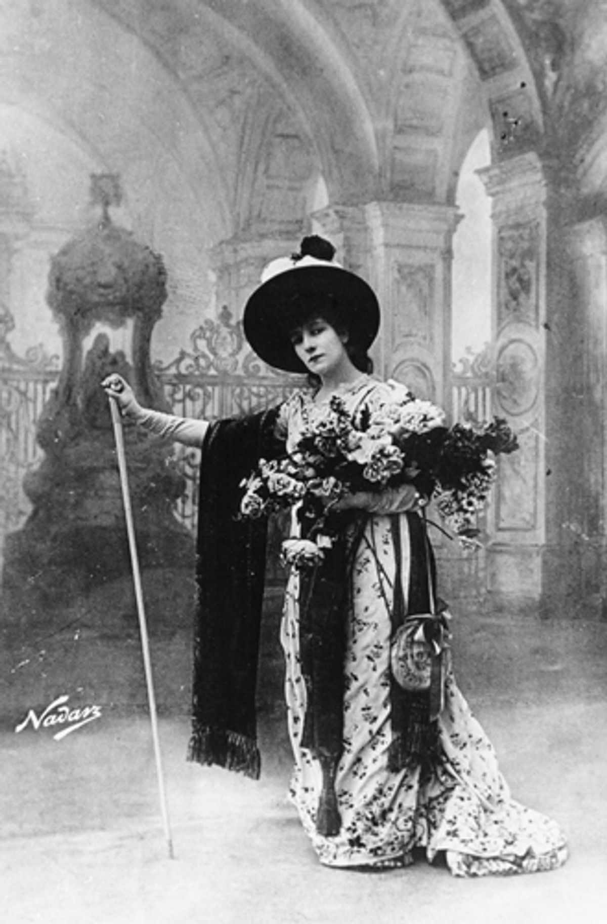 Acclaimed actress Sarah Bernhardt is among the first of many legendary performers to appear on the new Columbia stage. at 