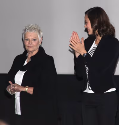 Dame Judi Dench and Marion Cotillard Photo