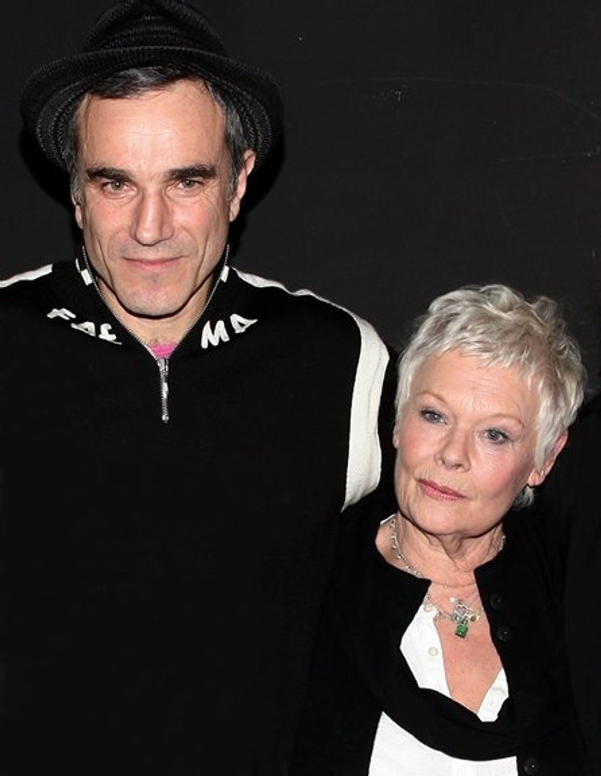 Daniel Day-Lewis and Judi Dench at 