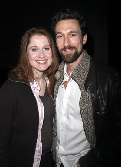 Christiane Noll and Aaron Lazar Photo