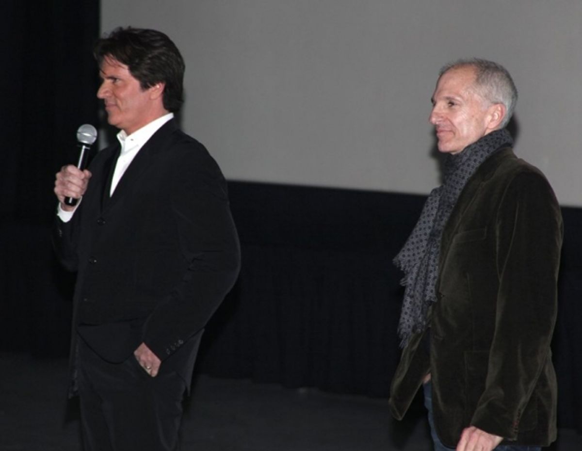 Director Rob Marshall and producer/choreographer John DeLuca at 