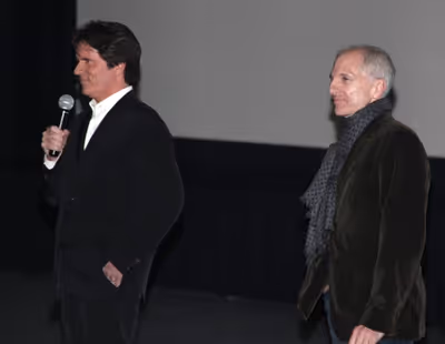 Director Rob Marshall and producer/choreographer John DeLuca Photo