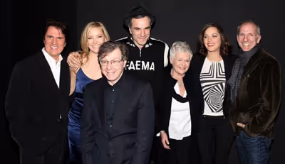 Director Rob Marshall, Kate Hudson, Composer Maury Yeston, Daniel Day Lewis, Judi Den Photo