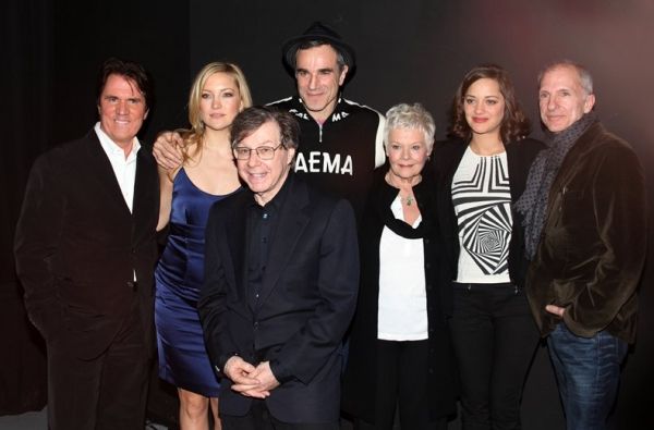 Director Rob Marshall, Kate Hudson, Composer Maury Yeston, Daniel Day Lewis, Judi Den Photo