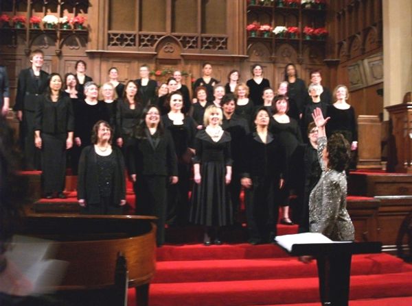 Dr. Iris Levine with Vox Femina Photo