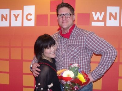Ann Harada and Christopher Sieber Photo