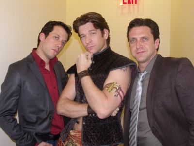 John Tartalia, Andy Karl and Raul Esparza 
 Photo