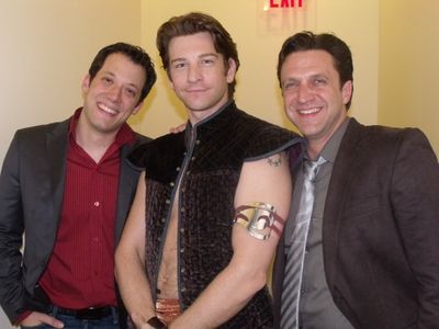 John Tartalia, Andy Karl and Raul Esparza Photo