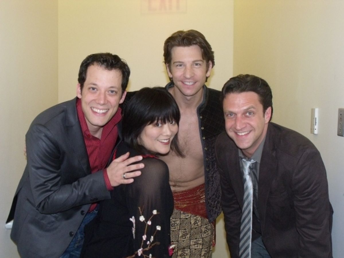 John Tartalia,  Ann Harada, AKarl and Raul Esparza at 