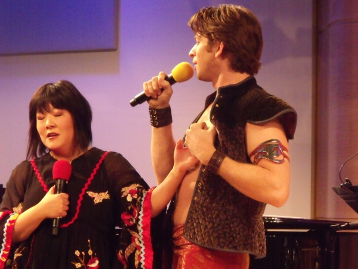 Ann Harada and Andy Karl at 