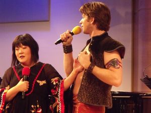 Ann Harada and Andy Karl @ BroadwayWorld Ann Harada and Andy Karl Photo