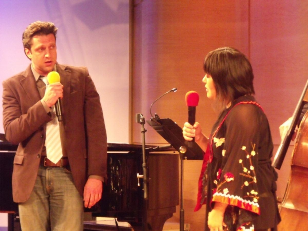 Raul Esparza and Ann Harada at 