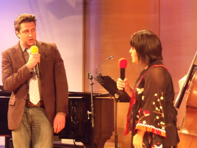 Raul Esparza and Ann Harada Photo