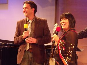Raul Esparza and Ann Harada @ BroadwayWorld Raul Esparza and Ann Harada Photo