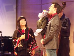 Ann Harada, Rod and John Tartaglia Photo