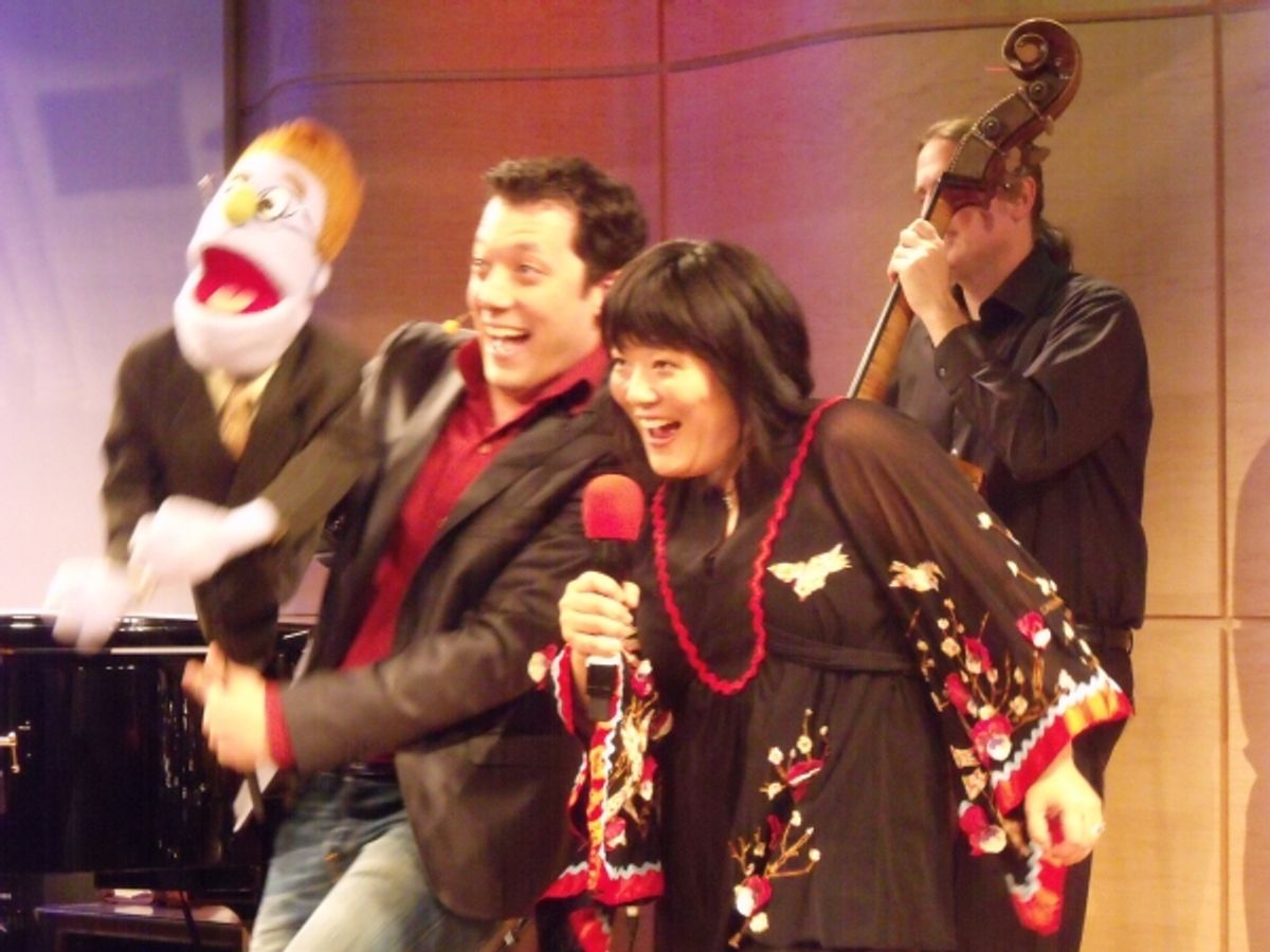 Rod, John Tartaglia and Ann Harada at 