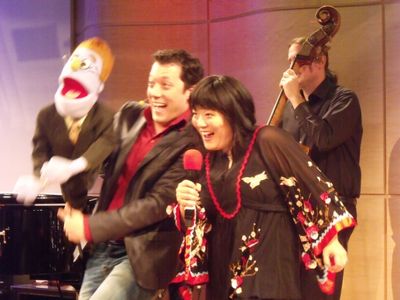 Rod, John Tartaglia and Ann Harada Photo